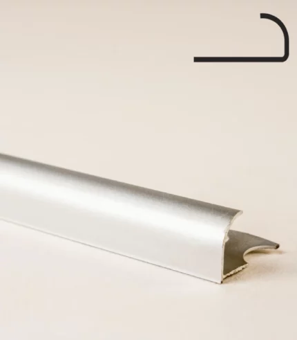 Profil aluminijski PROFIFLOOR Z2AP ZAOBLJENI 10mm- 2.7m
