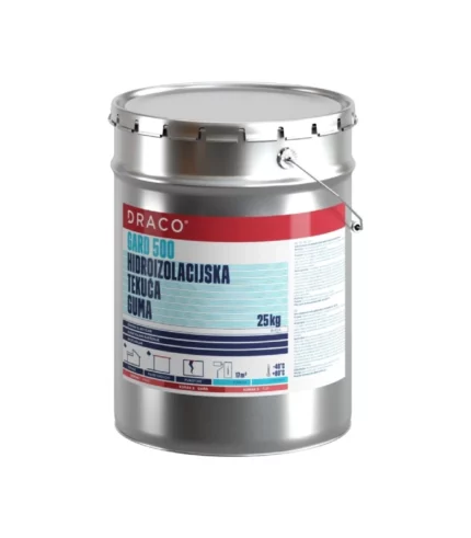 Jednokomponentna poliuretanska hidroizolacija DRACO GARD 500 BIJELA 25kg