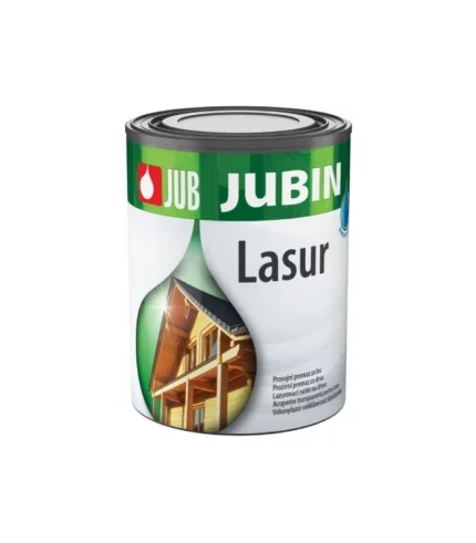 Transparentni premaz za drvo na vodenoj osnovi JUBIN LASUR 0,65L